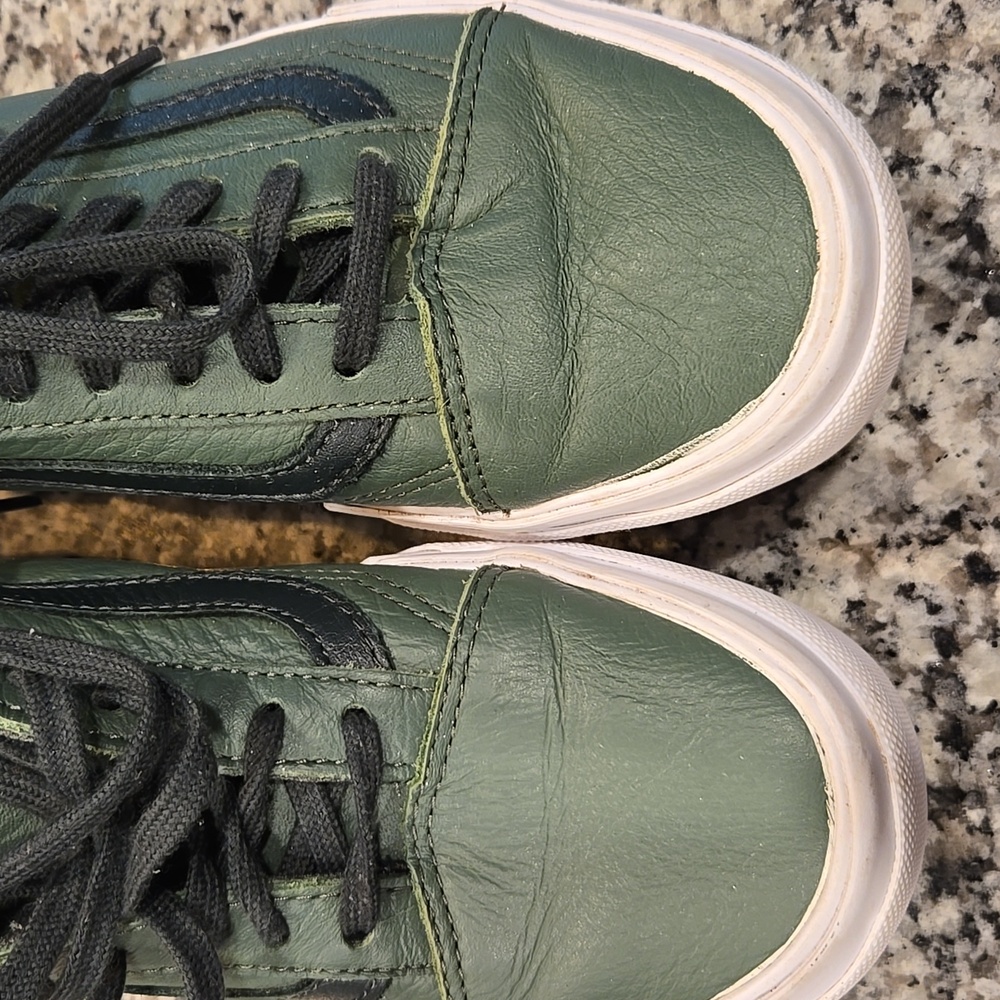 VANS OLD SKOOL STACKFORM PLATFORM LEATHER SHOES I… - image 5